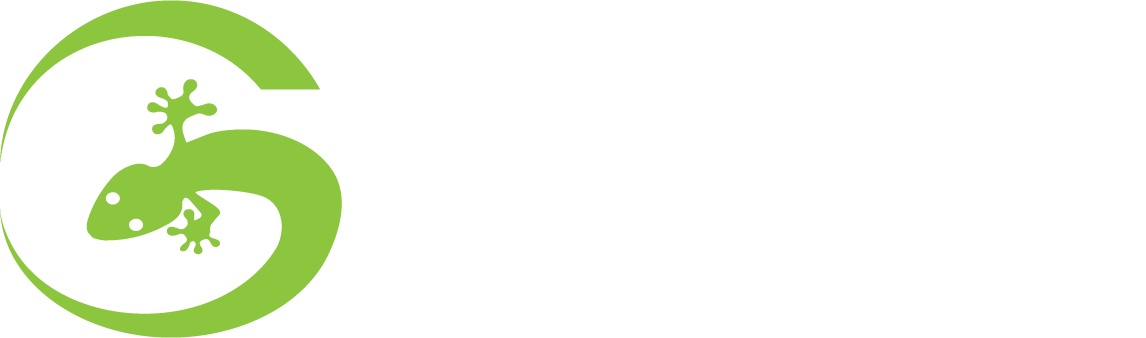 Gecko Logistics Logo White