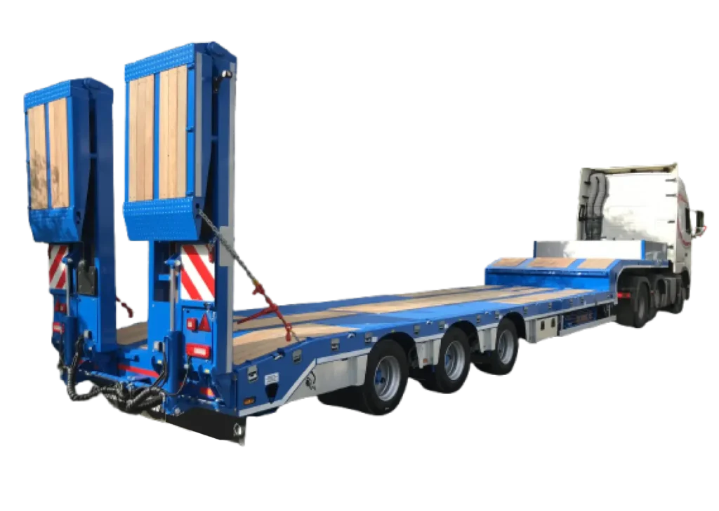 low loader semi trailer rental