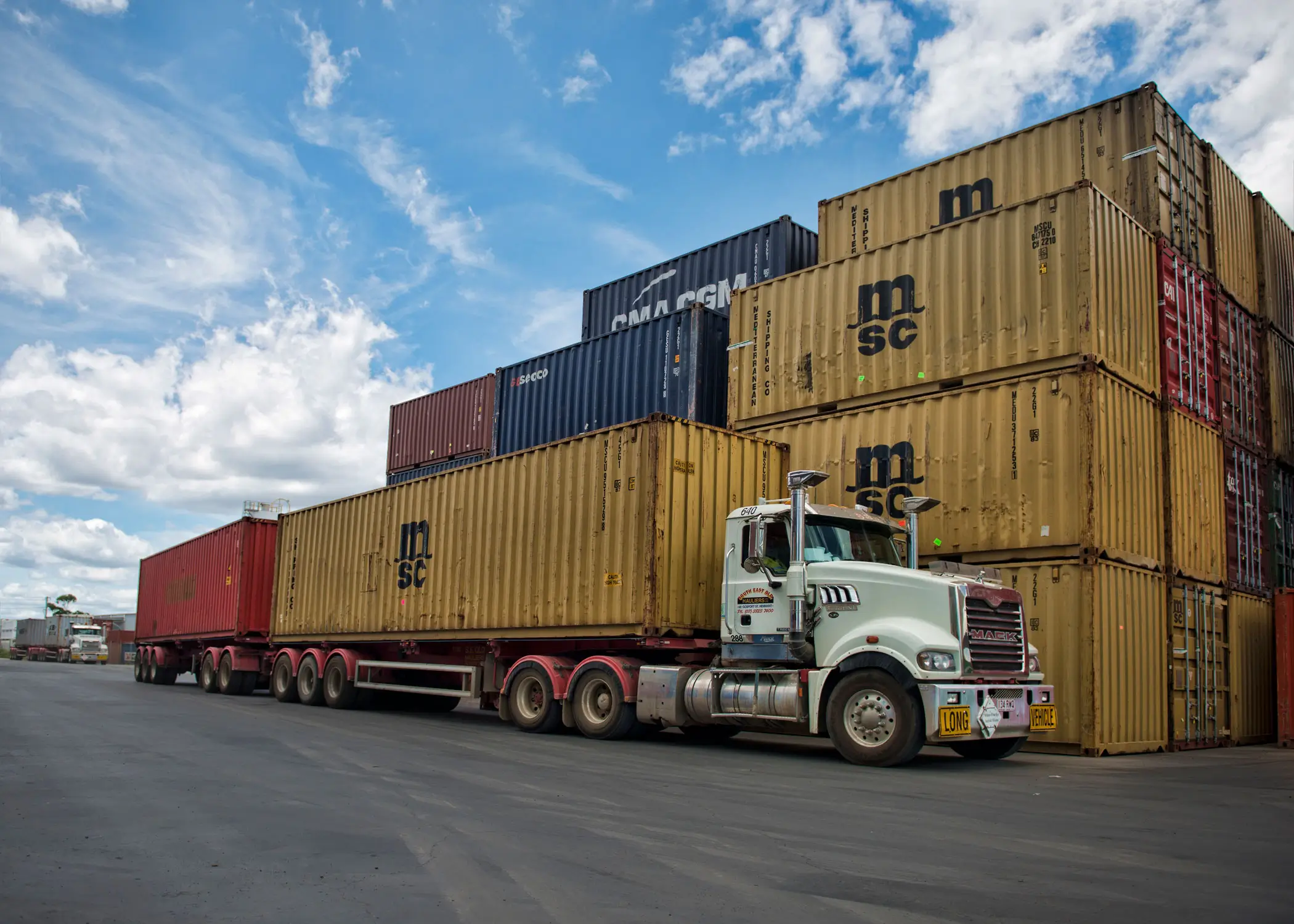 shipping container transport perth